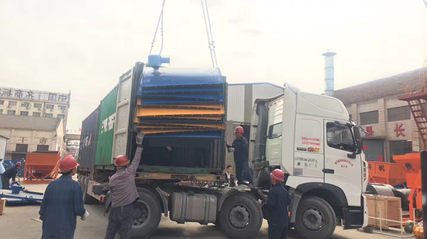 Бетоносмесительная установка HZS25 прибыла в Перу